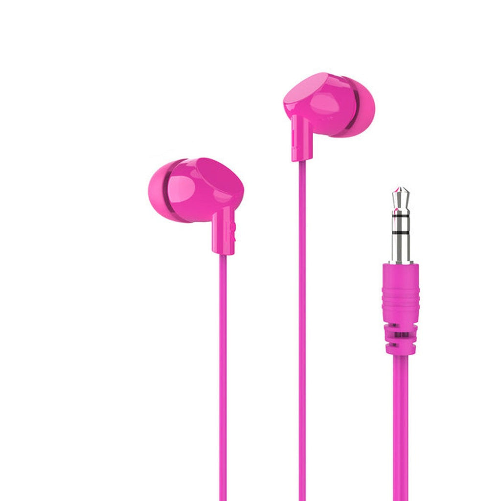 Fuse Earbuds Jam N Budz with Mic Pink 3.5mm Fuse 