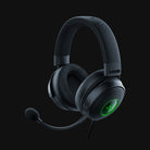 Razer Gaming Headset Wired Kraken V3 USB with Boom Mic Chroma RGB THX Spatial Audio Passive Noise Cancelling - Black Razer 