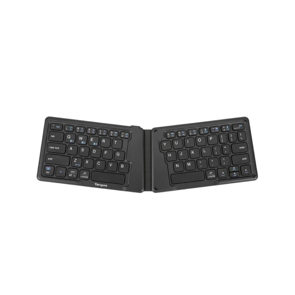Targus Keyboard Bluetooth Foldable Antimicrobial Ergonomic Connect up to 3 Devices PC/Mac/Android/iOS Targus 