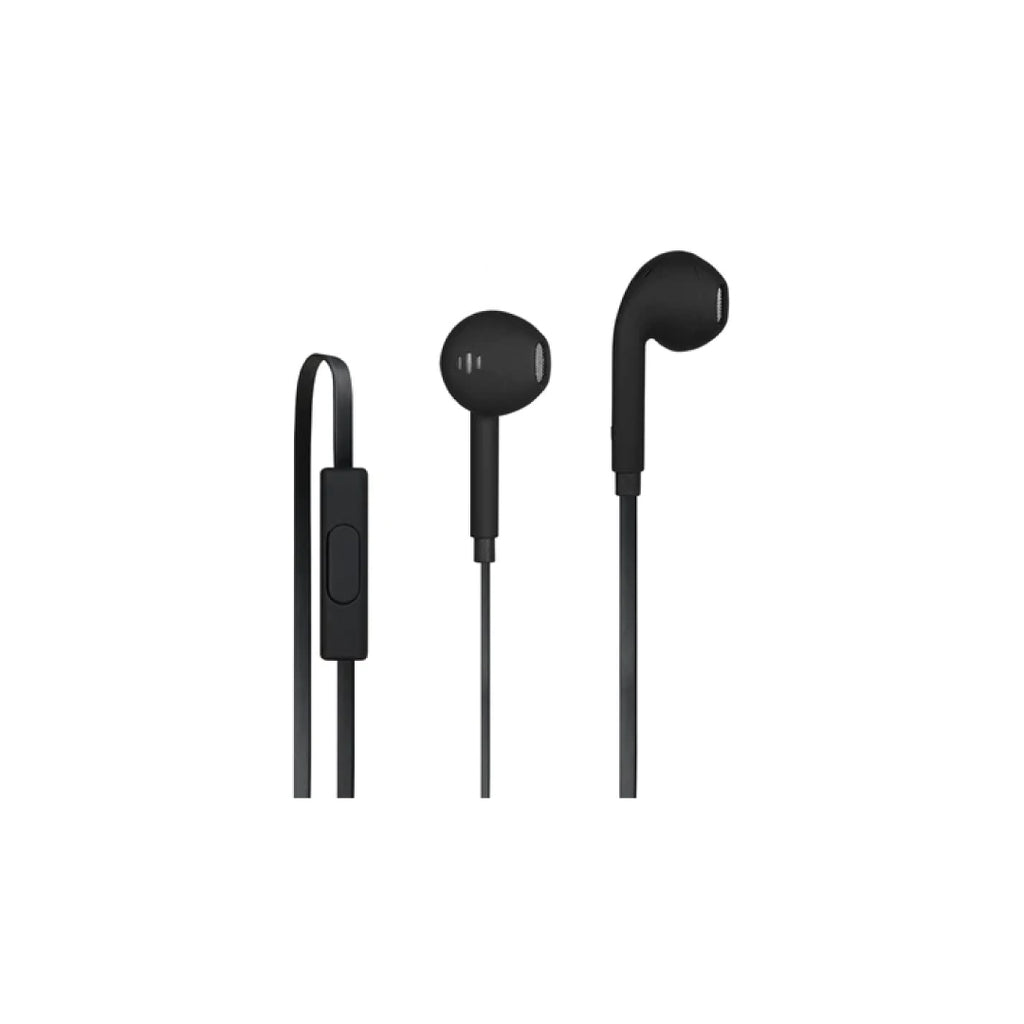 iStore Earbuds Classic Luxe Inline Mic with Music Controls 3.5mm - Matte Off White iStore 