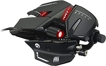 RAT 8 OPTICAL GAMING MOUSE & GLIDE BNDL MAD CATZ 