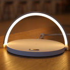 Moonlit Soft Glow LED Light, Wireless Phone Charger And Stand by VistaShops Charging Hub