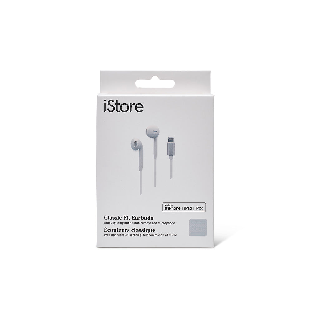 Classic Fit Earbuds Lightning-Matte Rose iStore 