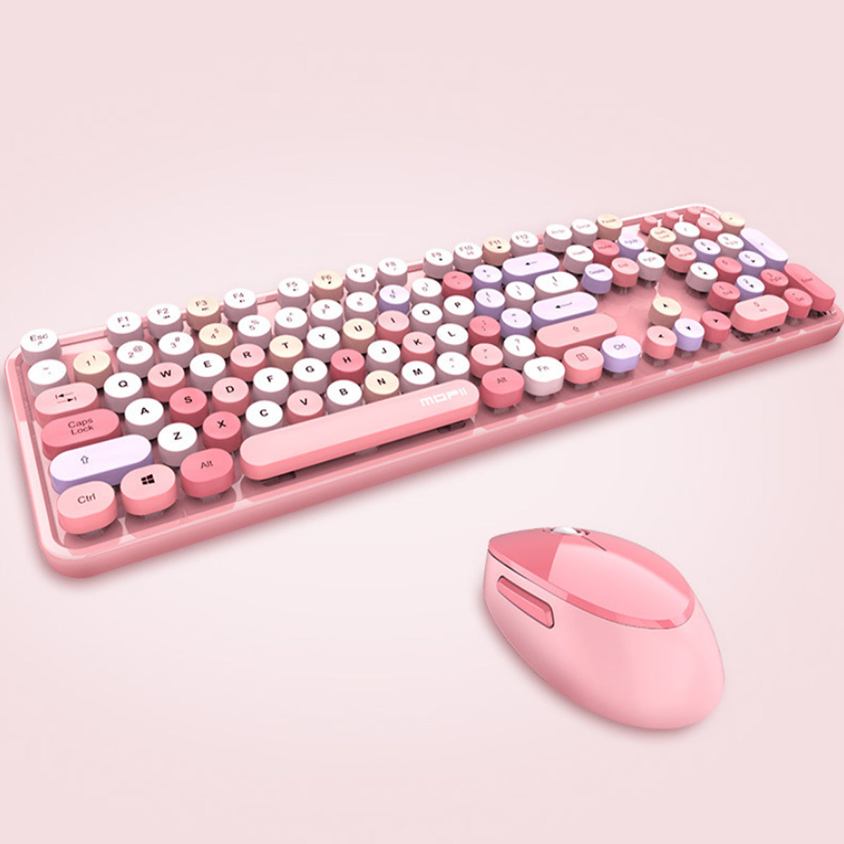 Spring Multi Wireless Keyboard And Mouse Set by VistaShops Keyboards