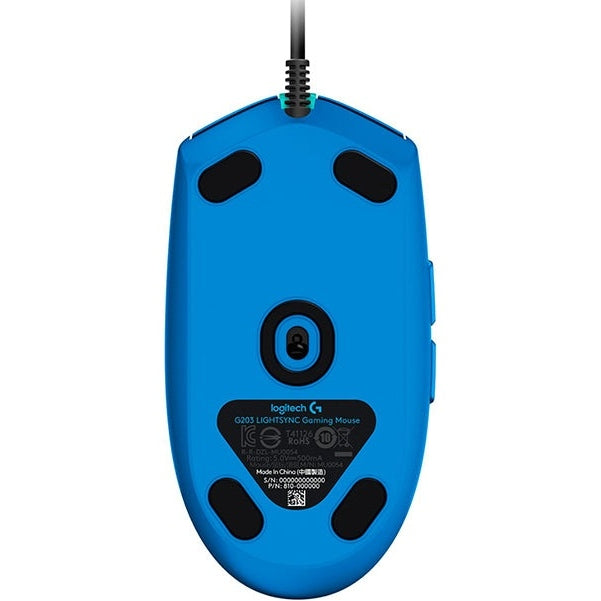 Logitech - G203 LIGHTSYNC GAMING MOUSE - BLUE LOGITECH 