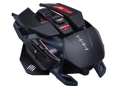 The Authentic R.A.T. Pro S3 Optical Gaming Mouse-Black MAD CATZ 
