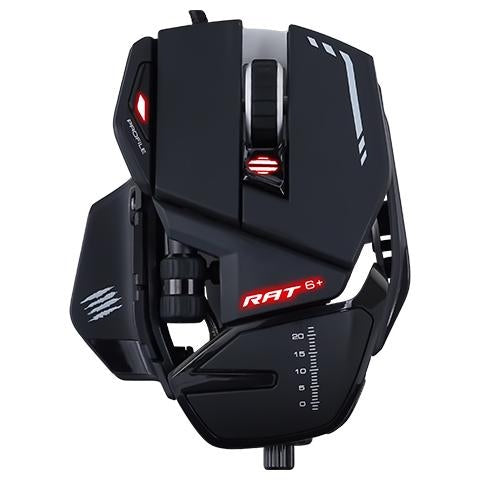 The Authentic R.A.T. 6+ Optical Gaming Mouse-Black MAD CATZ 