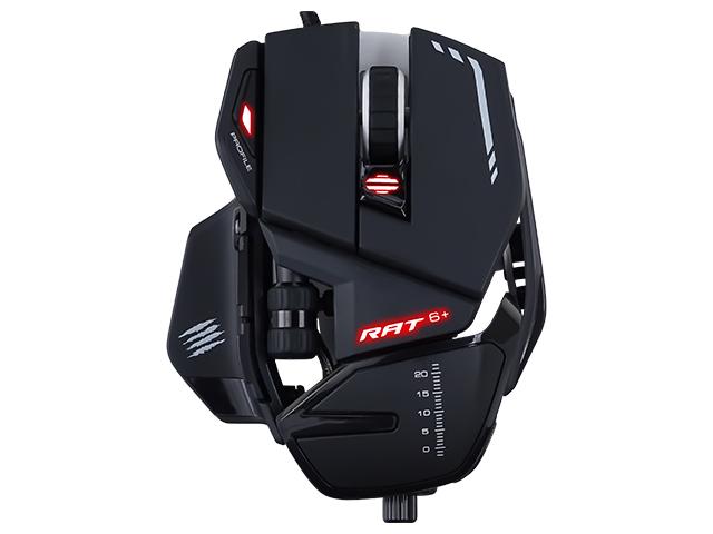 The Authentic R.A.T. 6+ Optical Gaming Mouse-Black MAD CATZ 