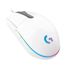 Logitech G203 Lightsync Wired Gaming Mouse White LOGITECH 