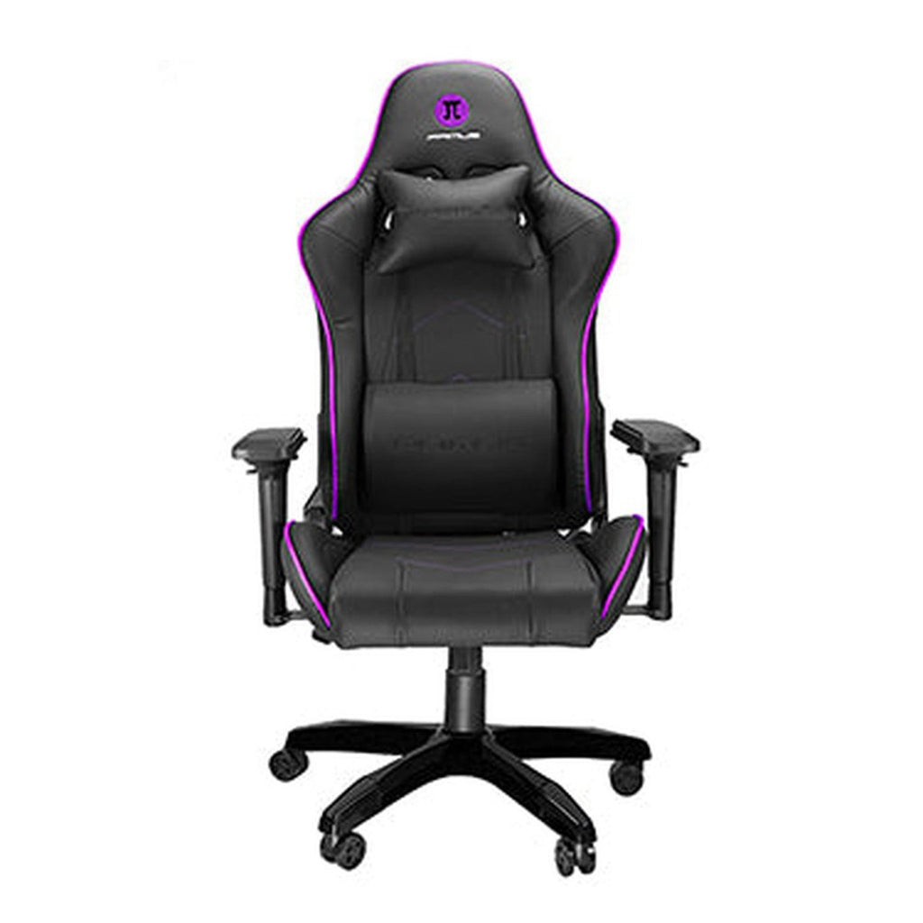 Primus Gaming Thronos 200S Gaming Chair Black and Purple Ergonomic Backrest and headrest Primus Gaming Gaming Chairs