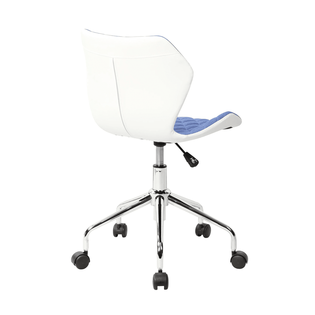 Techni Mobili Modern Height Adjustable Office Task Chair, Blue Techni Mobili Chairs