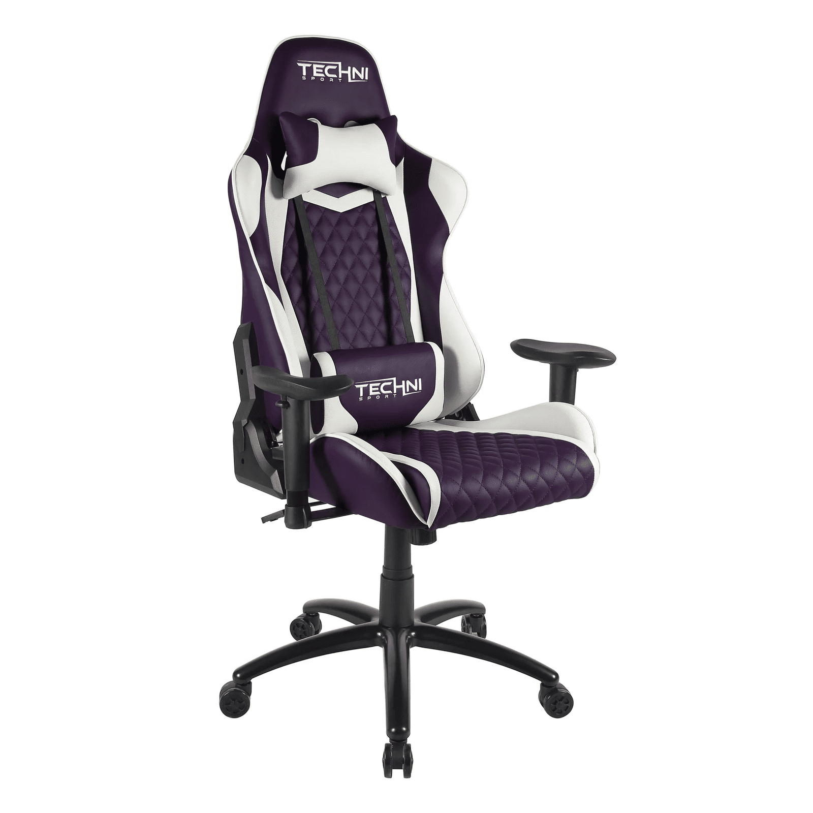 Techni Sport TS-52 Ergonomic High Back Racer Style PC Gaming Chair, Purple Techni Sport Gaming Chairs