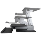 Startech Sit-to-Stand Workstation Tabletop Silver and Black Startech SIT-TO-STAND MONITOR STANDS