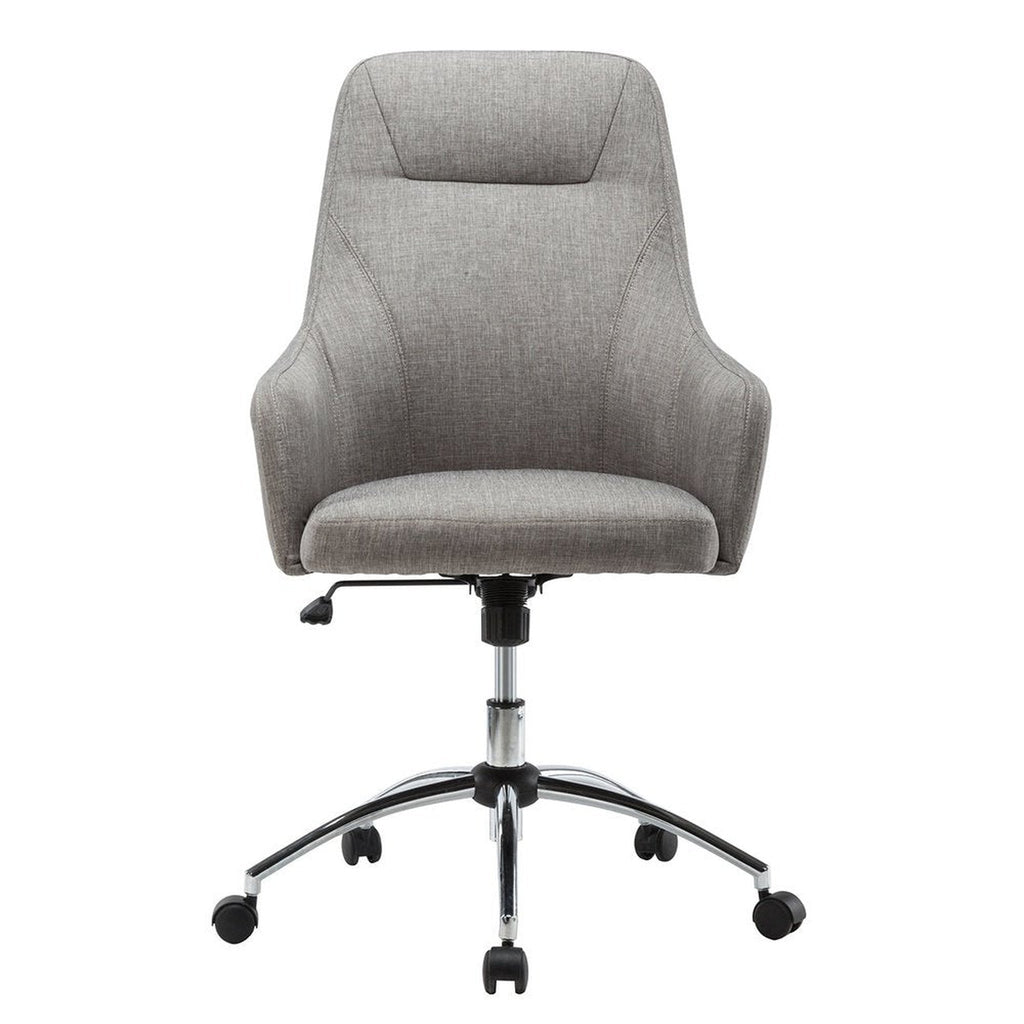 Techni Mobili Comfy Height Adjustable Rolling Office Desk Chair with Wheels Techni Mobili Chairs