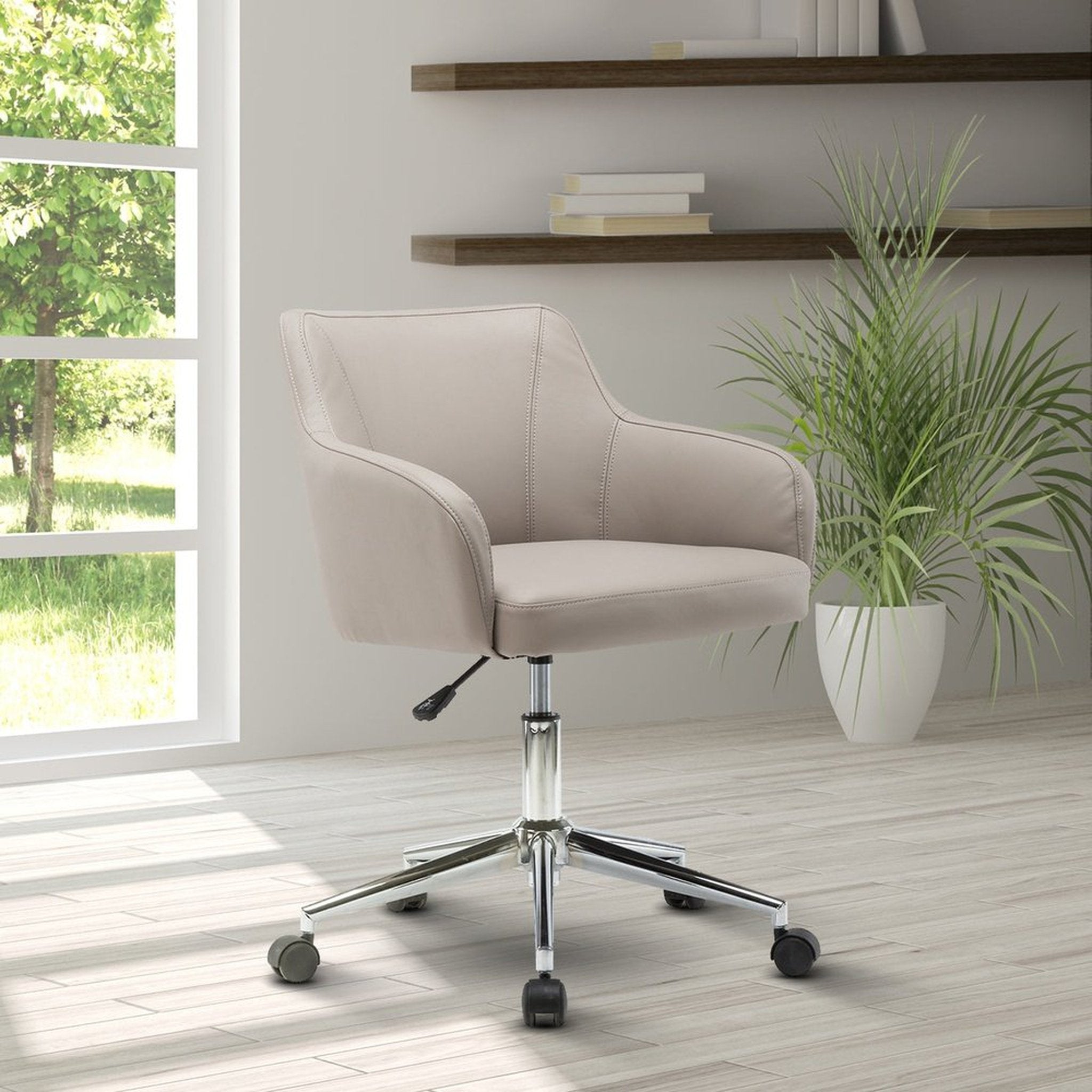 Techni Mobili Comfy and Classy Home Office Chair Techni Mobili Chairs