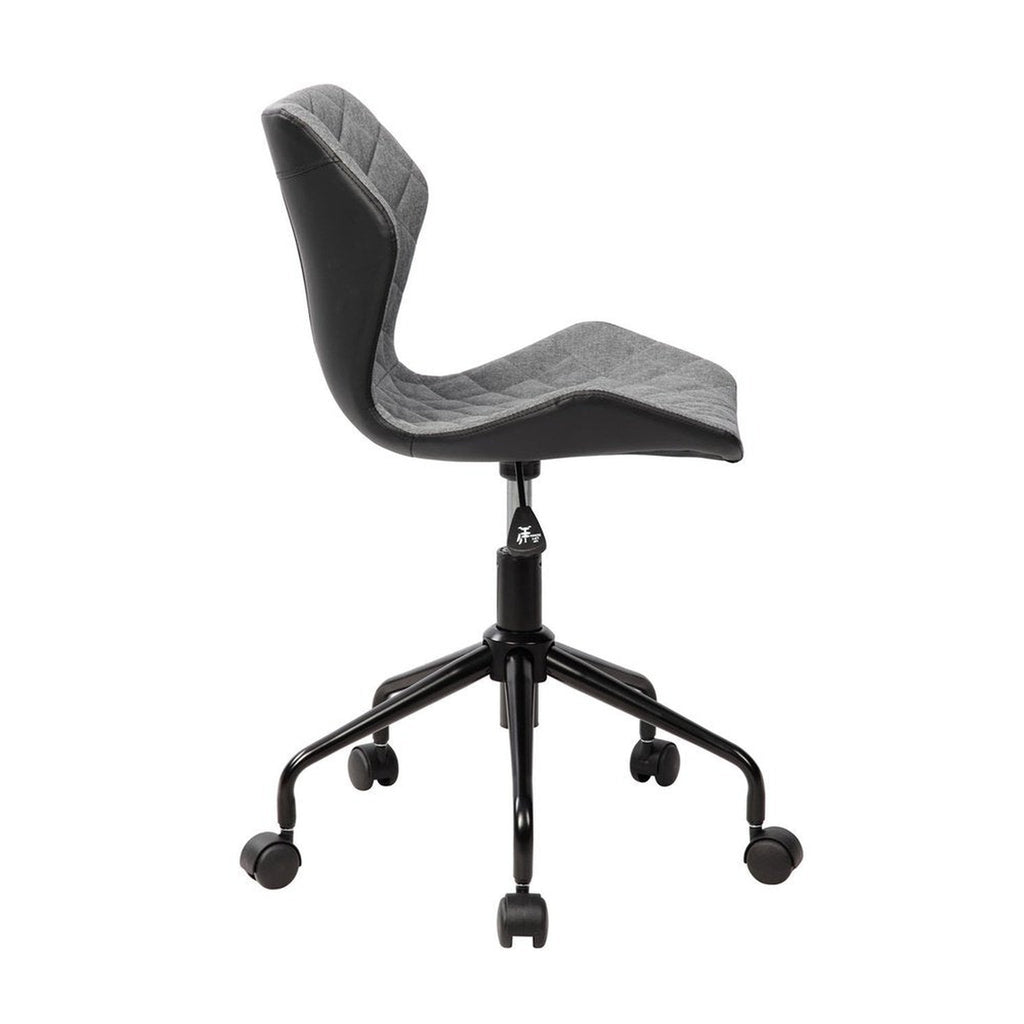 Techni Mobili Deluxe Modern Office Armless Task Chair, Grey Techni Mobili Chairs