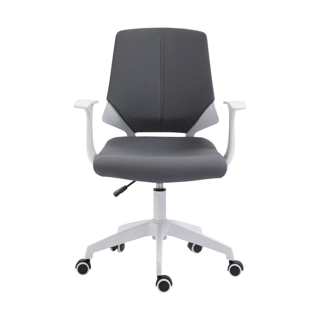 Techni Mobili Height Adjustable Mid Back Office Chair, Grey Techni Mobili Chairs