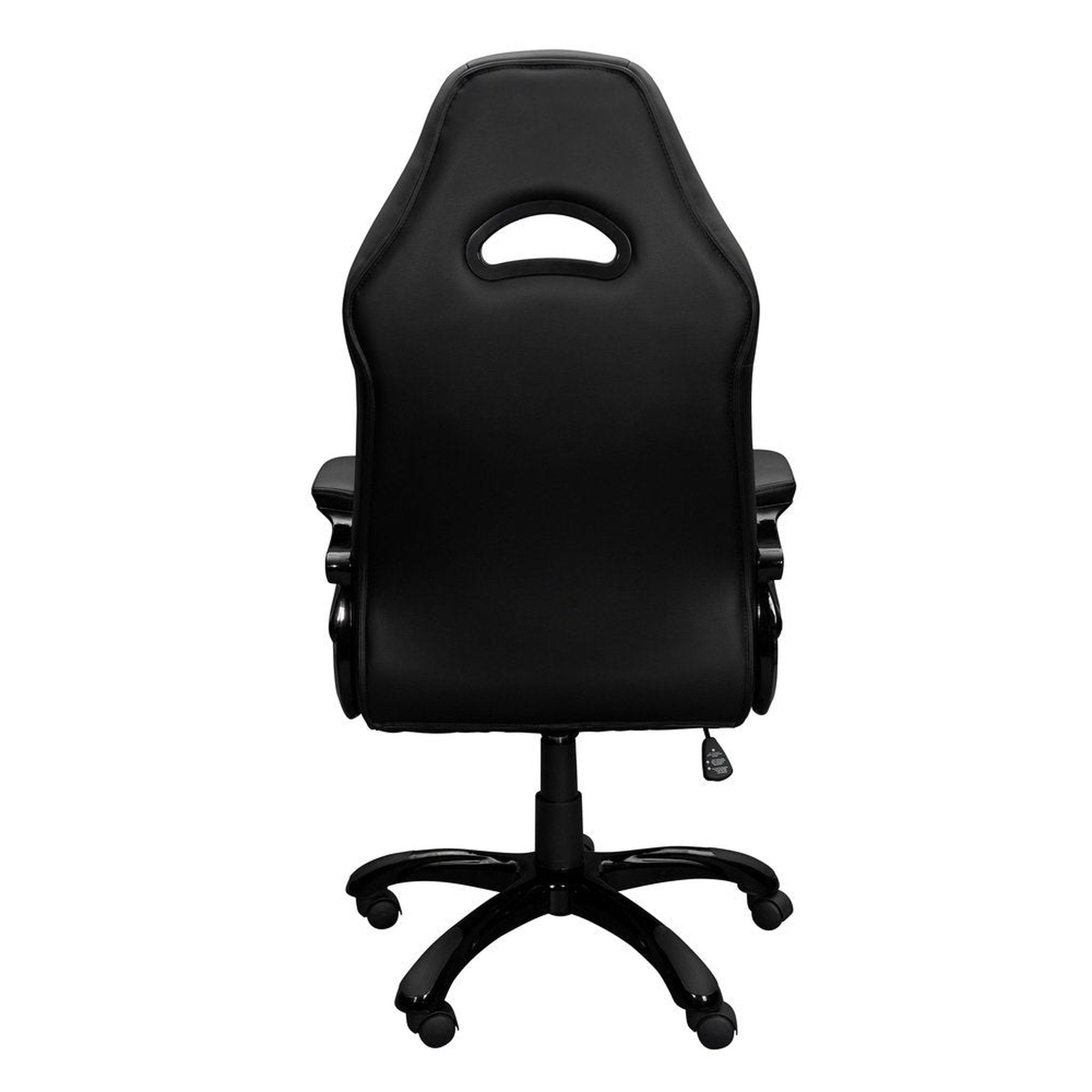 Techni Mobili High Back Executive Sport Race Office Chair, Black Techni Mobili Chairs