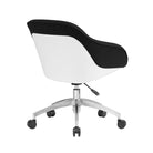 Techni Mobili Home Office Upholstered Task Chair, Black Techni Mobili Chairs