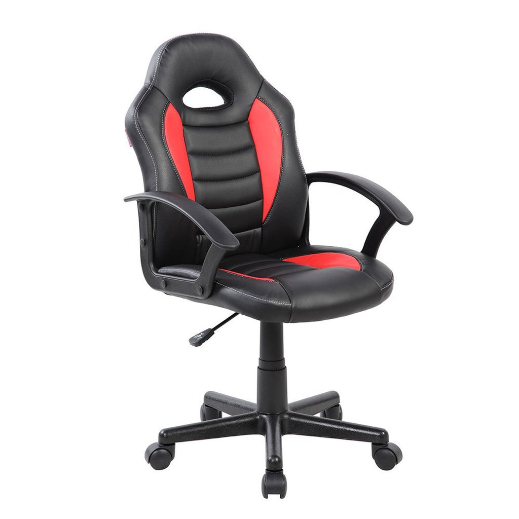 Techni Mobili Kid's Gaming and Student Racer Chair with Wheels, Red Techni Mobili Chairs