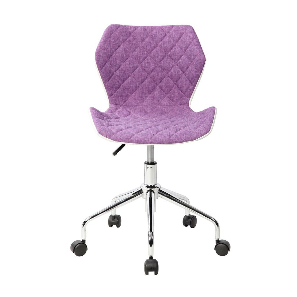 Techni Mobili Modern Height Adjustable Office Task Chair, Purple Techni Mobili Chairs