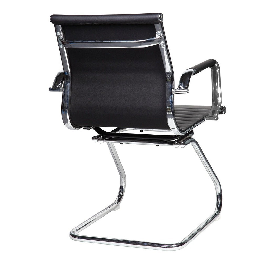 Techni Mobili Modern Visitor Office Chair, Black Techni Mobili Chairs