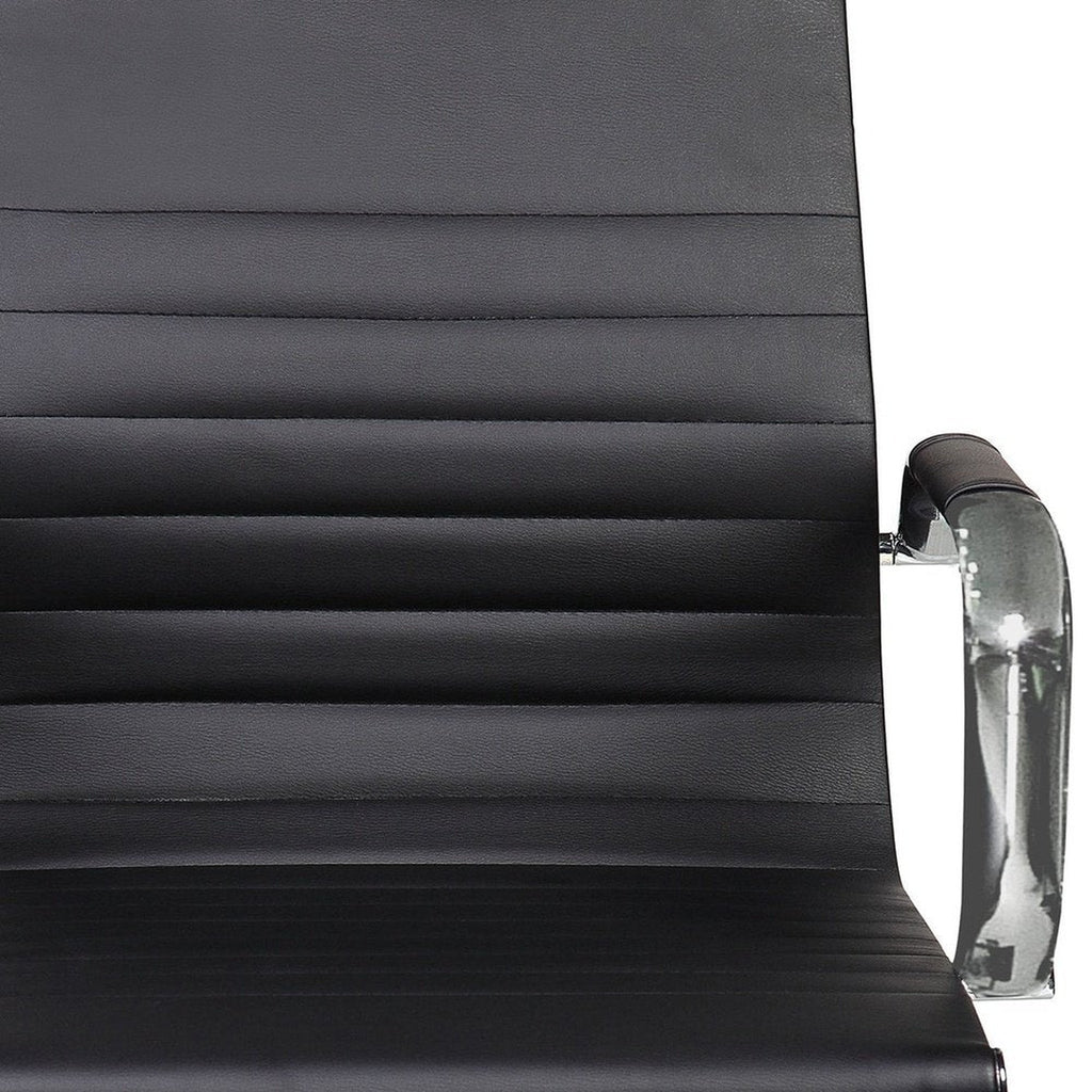 Techni Mobili Modern Visitor Office Chair, Black Techni Mobili Chairs