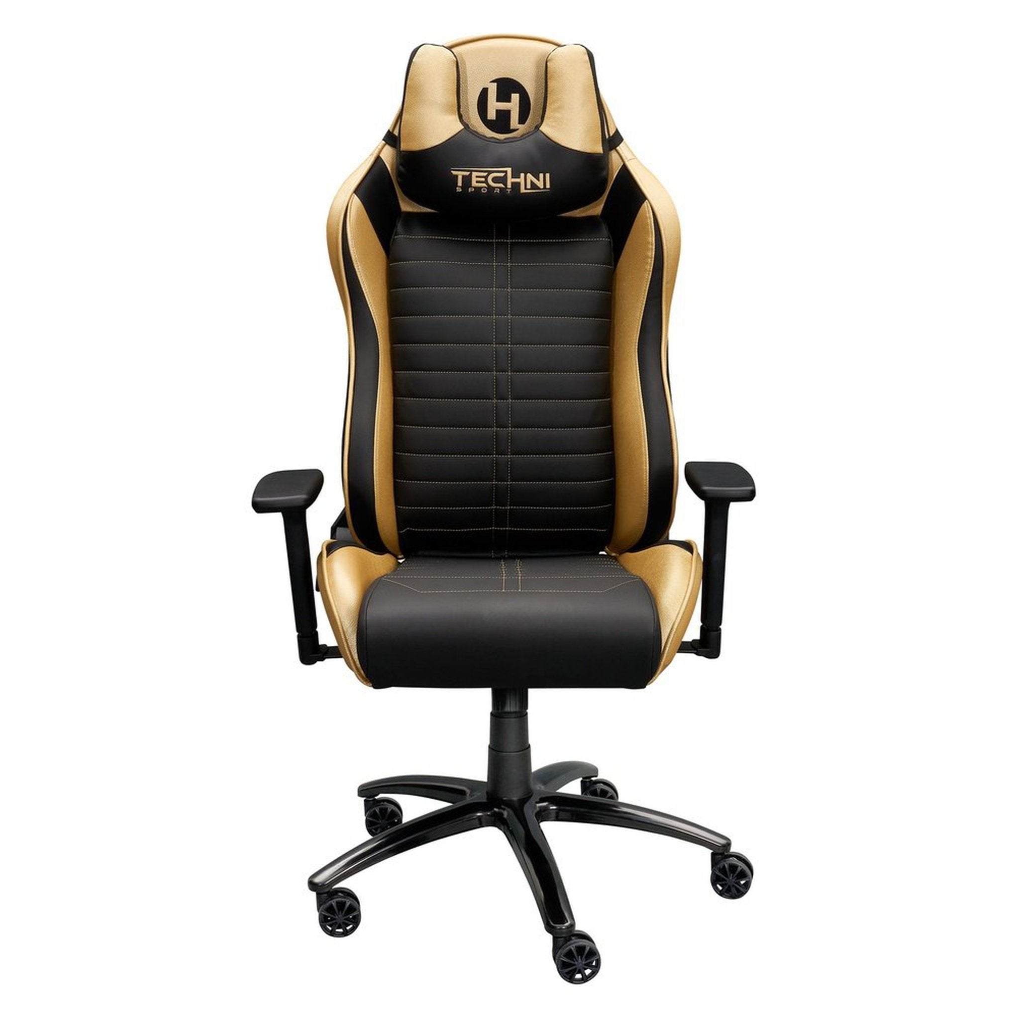 Techni Sport Ergonomic Racing Style Gaming Chair - Golden Techni Sport Gaming Chairs