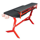 Techni Sport Red Stryker Gaming Desk, Red Techni Sport Gaming Desk