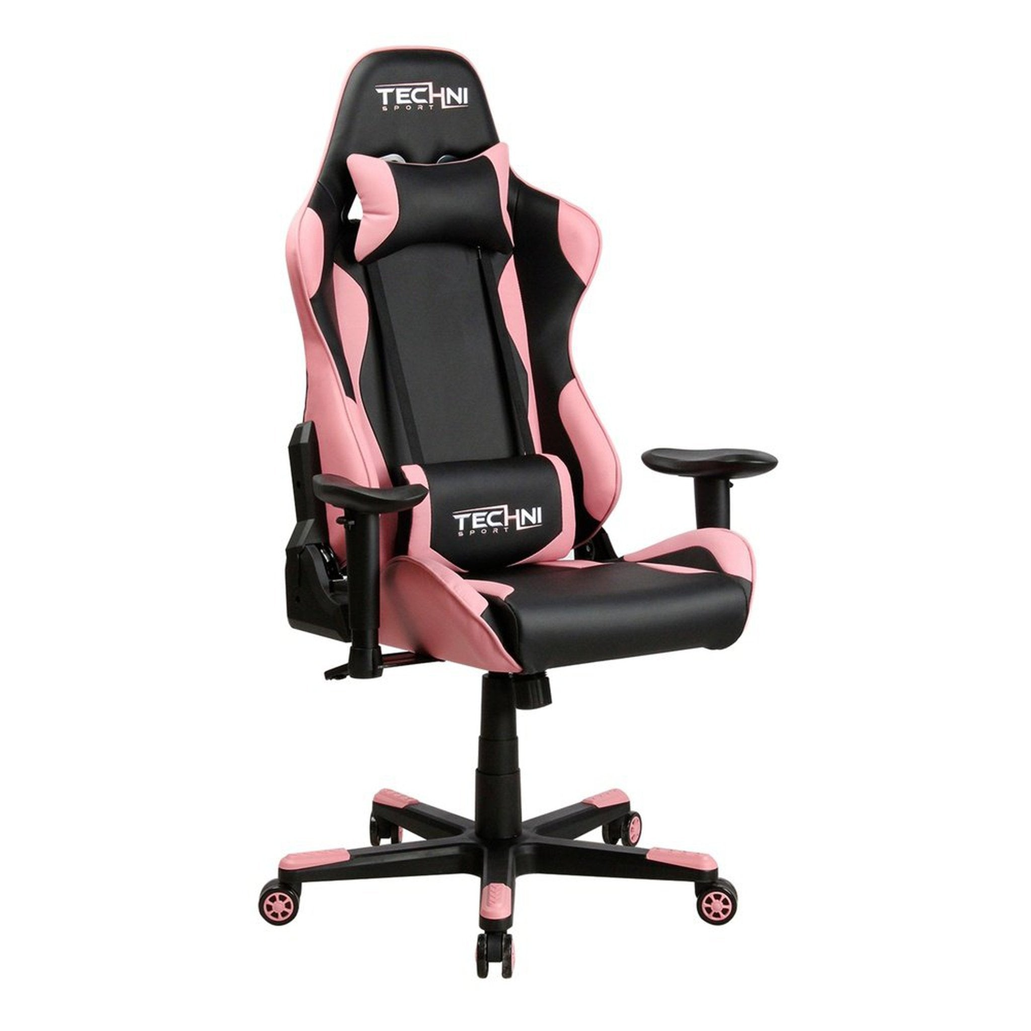Techni Sport TS43 Pink ProGamer2 Gaming Chair Ergonomic High Back Racer Style PC Techni Sport Gaming Chairs
