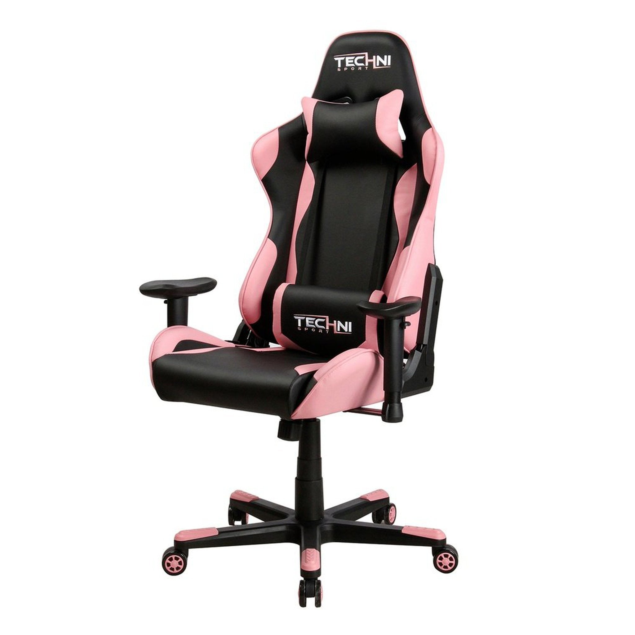 Techni Sport TS43 Pink ProGamer2 Gaming Chair Ergonomic High Back Racer Style PC Techni Sport Gaming Chairs