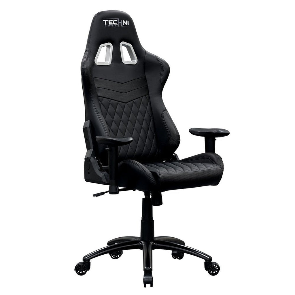 Techni Sport TS-5100 Ergonomic High Back Racer Style PC Gaming Chair, Black Techni Sport Gaming Chairs