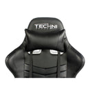 Techni Sport TS-5100 Ergonomic High Back Racer Style PC Gaming Chair, Black Techni Sport Gaming Chairs