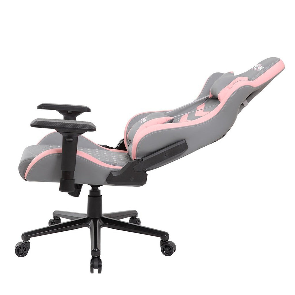 Techni Sport TS83 GameMaster Series Pink/Grey Gaming Chair High Back Racer Style Techni Sport Gaming Chairs