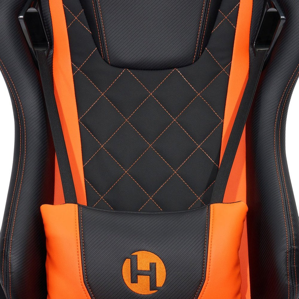 Techni Sport TS84 Orange GameMaster Series Gaming Chair Ergonomic High Back Racer Style PC Techni Sport Gaming Chairs
