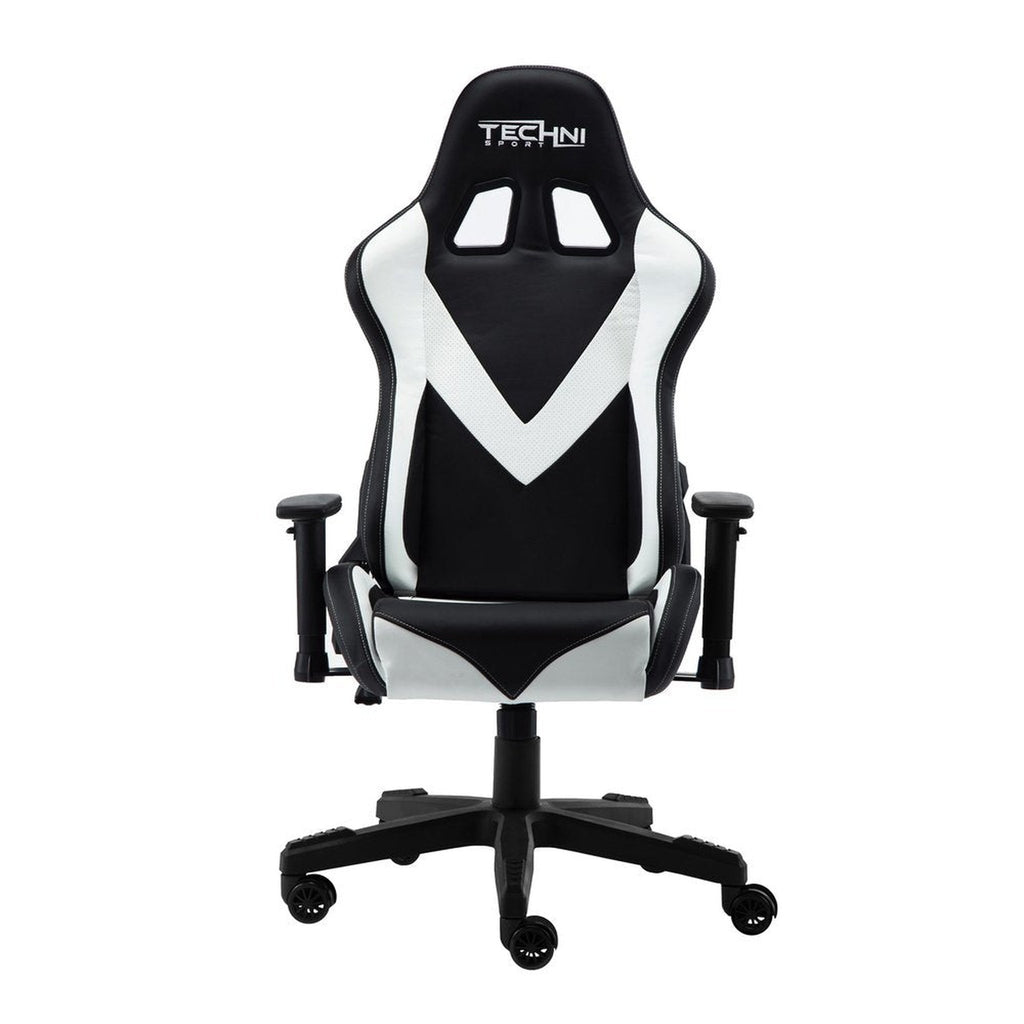 Techni Sport TS-92 Office-PC Gaming Chai, White Techni Sport Gaming Chairs