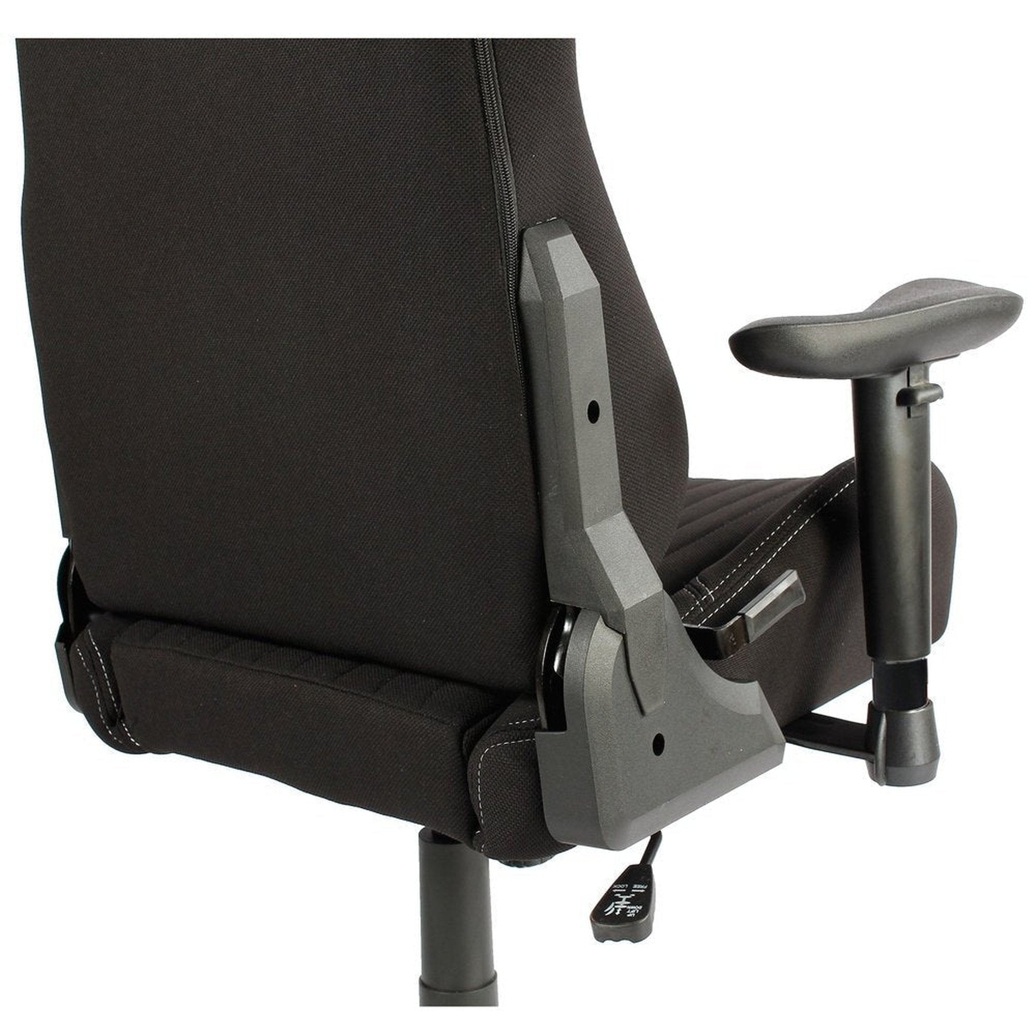 Techni Sport TS-F44 Fabric Ergonomic High Back Racer Style PC Gaming Chair, Black Techni Sport Gaming Chairs