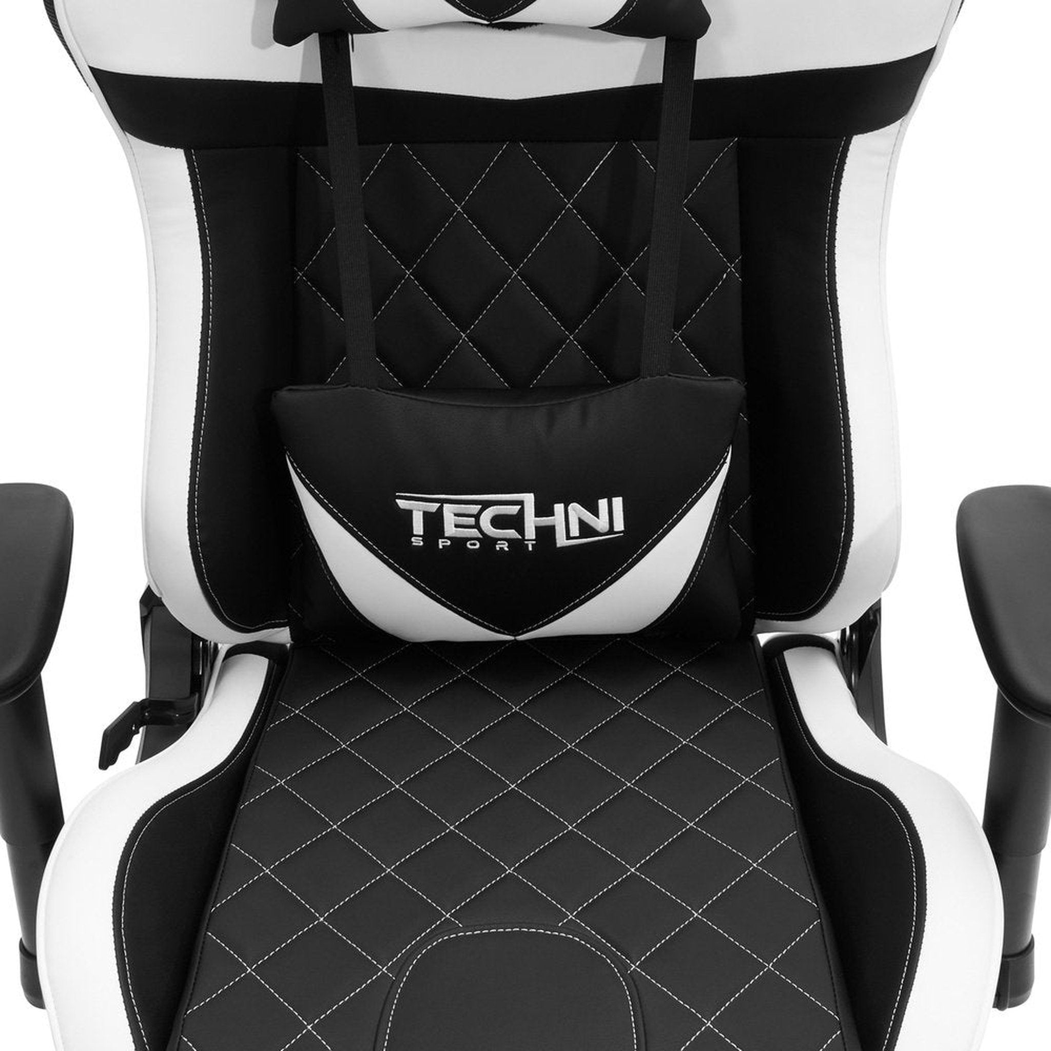 Techni Sport TS-XL1 Ergonomic High Back Racer Style PC Gaming Chair, White Techni Sport Gaming Chairs