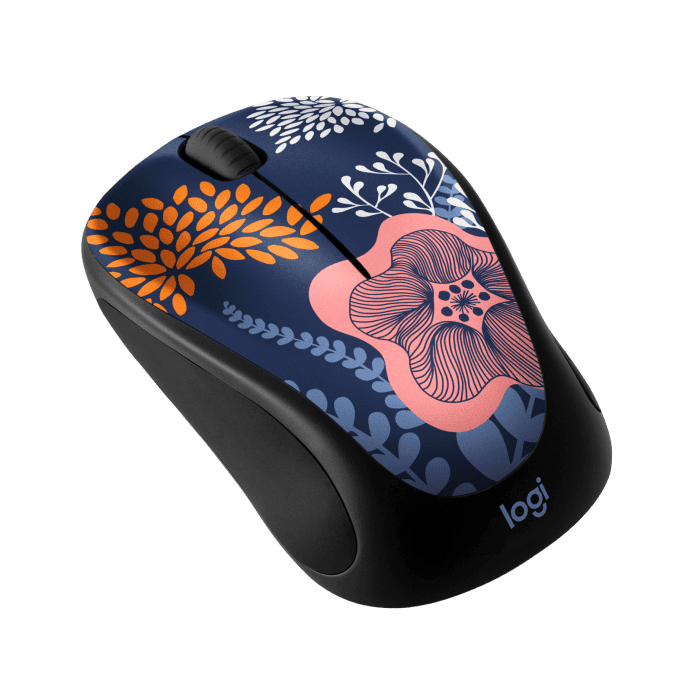 DESIGN COLLECTION LIMITED EDITION WIRELESS MOUSE - FOREST FLORAL LOGITECH 