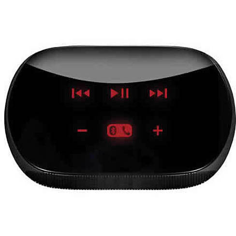 Mini Boom Bluetooth Speaker With Touch Screen Controls by VistaShops Speakers